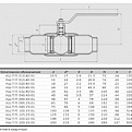 Кран шаровой КШПП DN50 PN40, ALSO